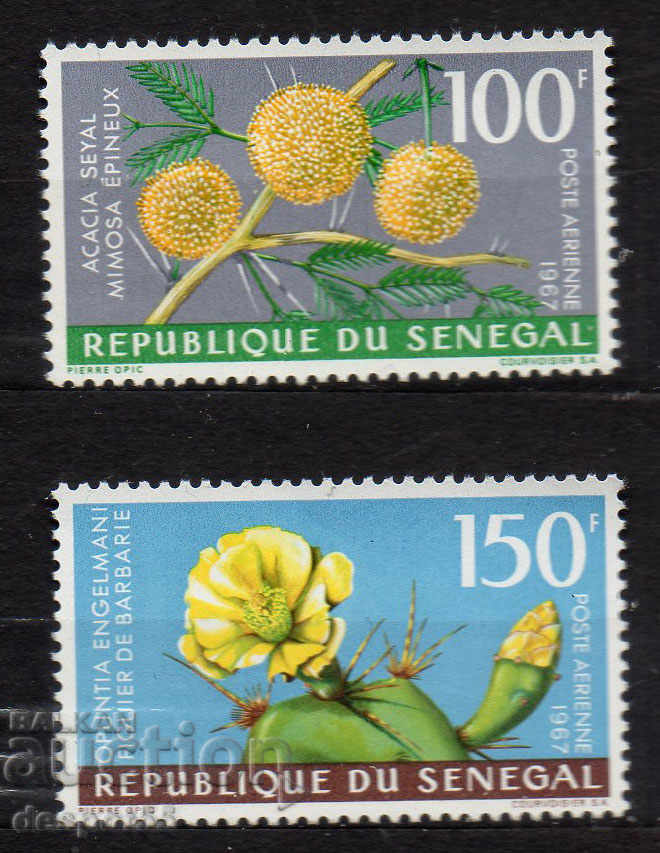 1967. Сенегал. Въздушна поща - Растения.