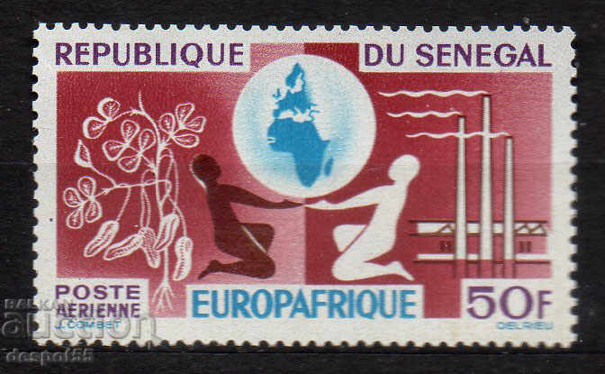 1964. Сенегал. Въздушна поща. Европа и Африка.