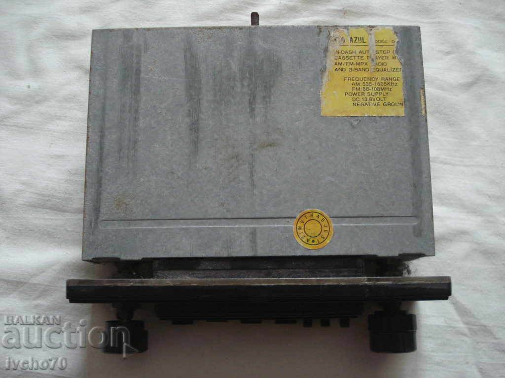 Delivery of Car Radioscope - PUNTO AZUL Delivery of Car Radioscope - PUNTO AZUL