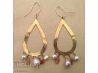 Branded Earrings Iosif Earrings with Pearls and AHAT