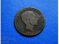Spain 10 centimos /10 Centimos/ 1879 OM