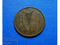 Irlanda ½ penny (½ Pingin) - 1937 - Irlanda / Eire