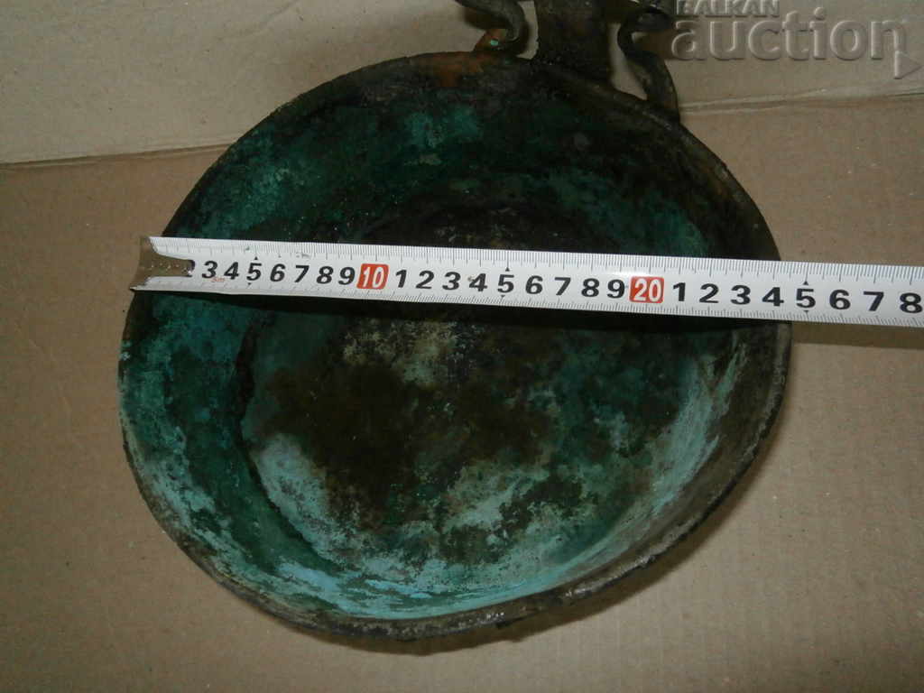 renaștere cupru tigaie din cupru original vechi din secolul al XVIII-lea - 5 renaștere cupru tigaie din cupru original vechi din secolul al XVIII-lea - 5