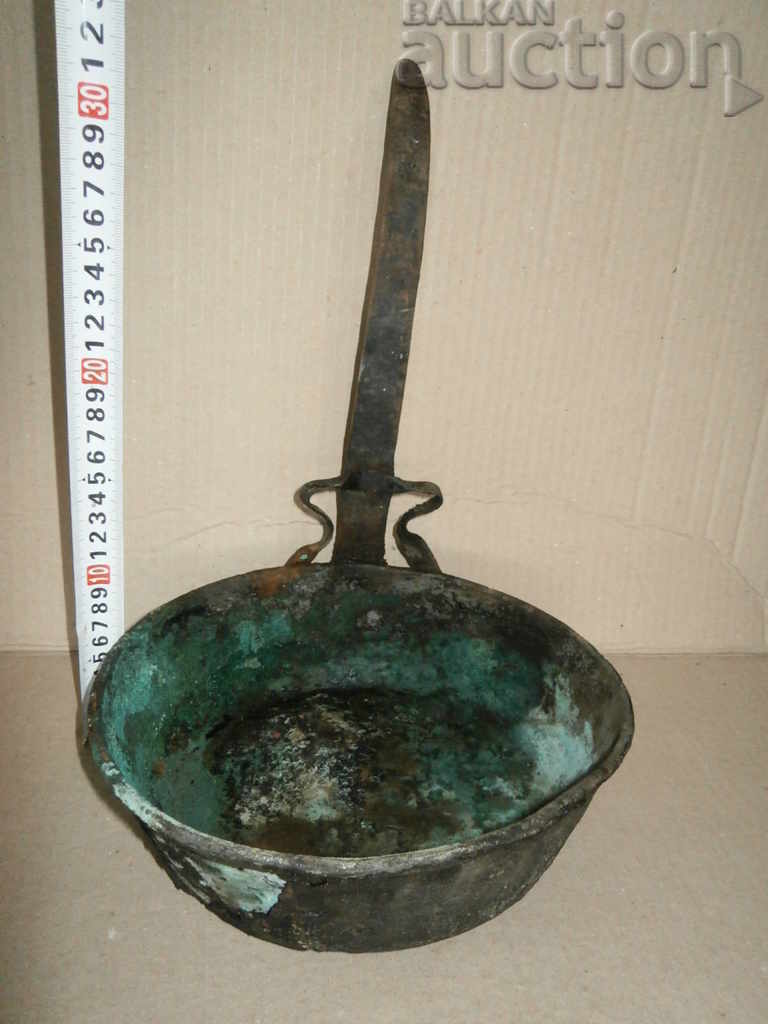 renaștere cupru tigaie din cupru original vechi din secolul al XVIII-lea - 7 renaștere cupru tigaie din cupru original vechi din secolul al XVIII-lea - 7