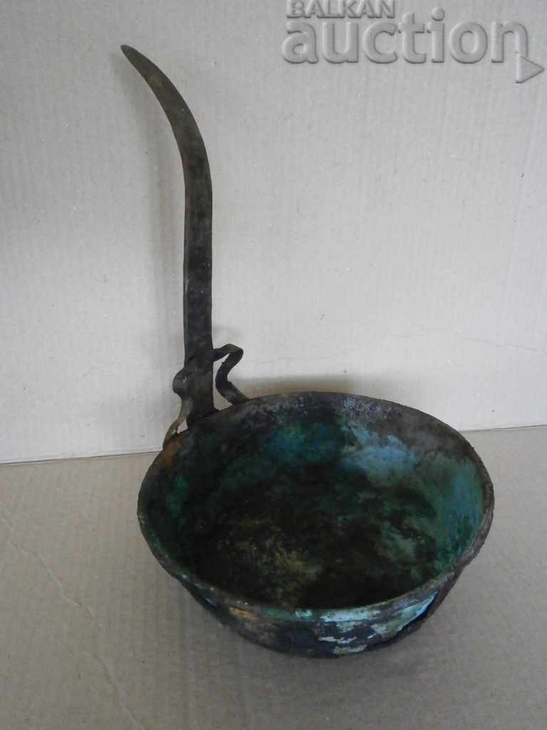 revival copper copper pan original old 18th century