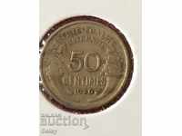 France 50 centimeters 1940 Rare !!!