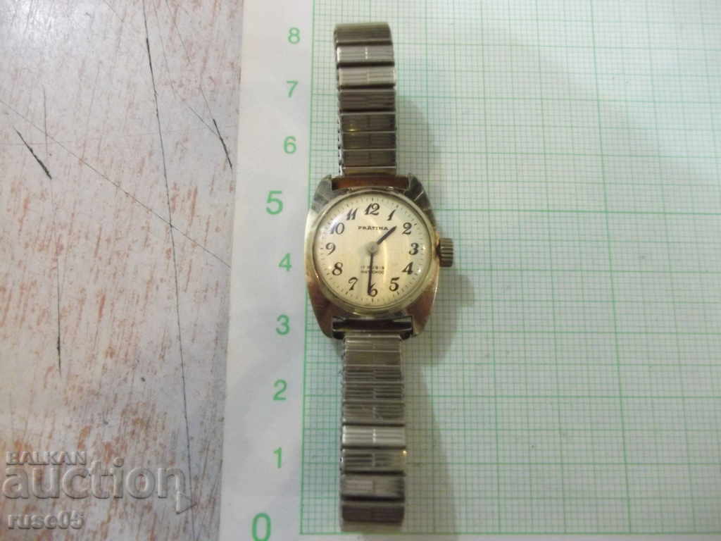 Χειροποίητο ρολόι "PRÄTINA" με αλυσίδα με τιμή 50.00 BGN | € 25.56 Χειροποίητο ρολόι "PRÄTINA" με αλυσίδα με τιμή 50.00 BGN | € 25.56