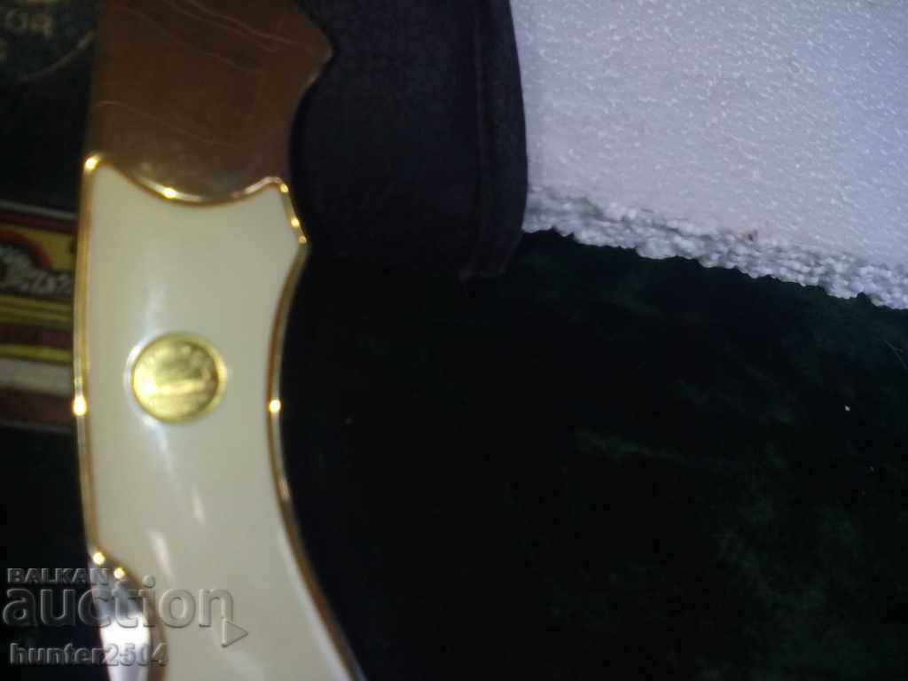 Auction  Leg collector "FRANKLIN MINT" Collector knives" gilding