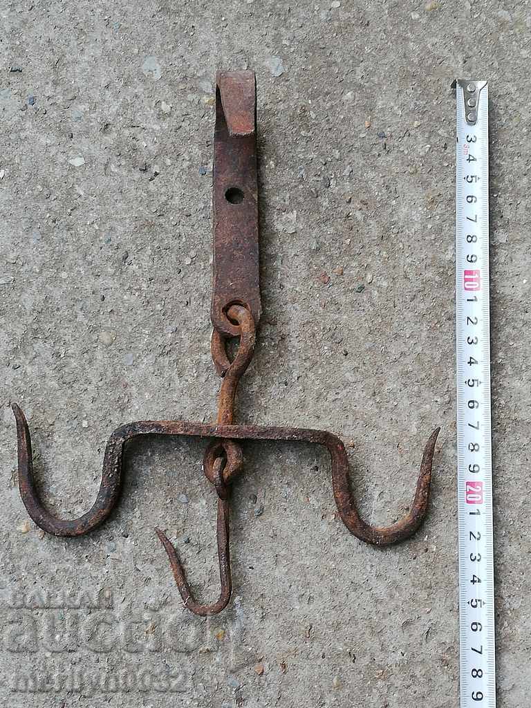 Auction Hook, scraper, wrought iron Auction Hook, scraper, wrought iron