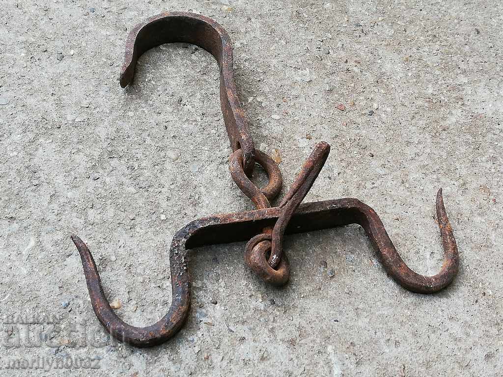 Hook, scraper, wrought iron - 5 Hook, scraper, wrought iron - 5