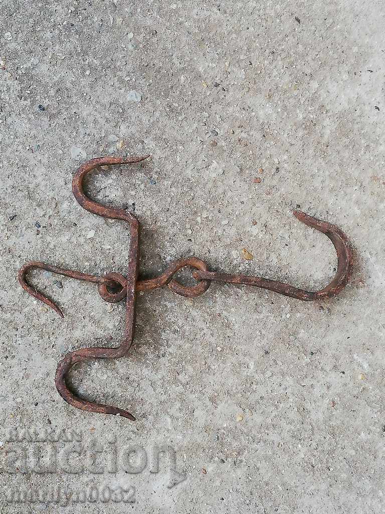 Hook, scraper, wrought iron - 6 Hook, scraper, wrought iron - 6
