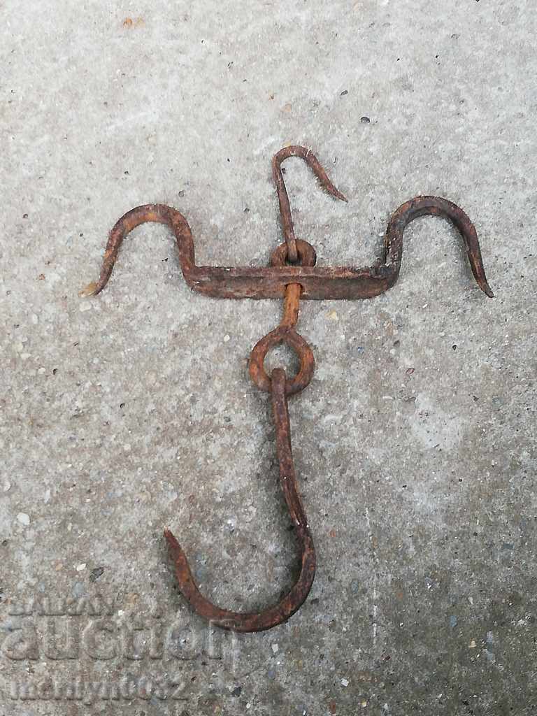 Hook, scraper, wrought iron - 7 Hook, scraper, wrought iron - 7