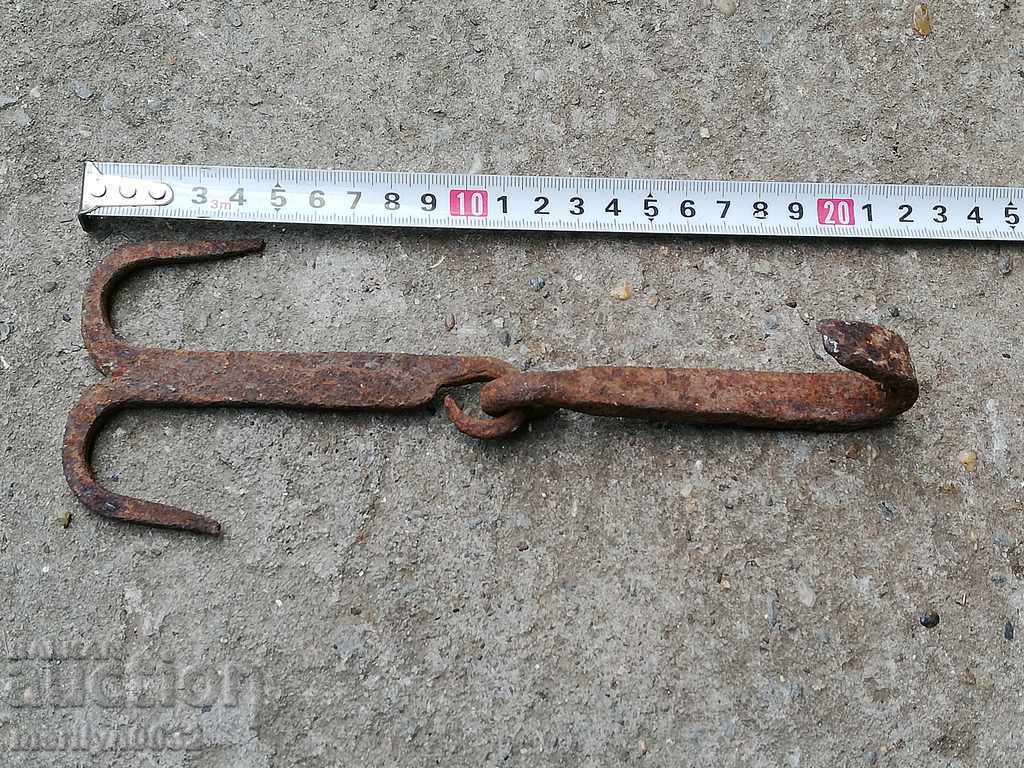 Δημοπρασία Γάντζος απόξεσης, γάντζος, σφυρήλατο σίδερο Δημοπρασία Γάντζος απόξεσης, γάντζος, σφυρήλατο σίδερο