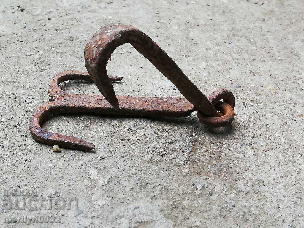 Παράδοση Γάντζος απόξεσης, γάντζος, σφυρήλατο σίδερο Παράδοση Γάντζος απόξεσης, γάντζος, σφυρήλατο σίδερο