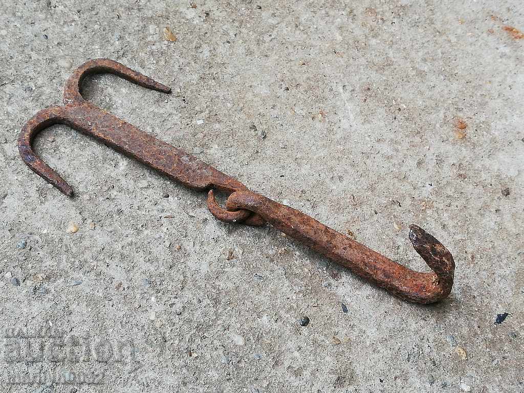 Γάντζος απόξεσης, γάντζος, σφυρήλατο σίδερο - 6 Γάντζος απόξεσης, γάντζος, σφυρήλατο σίδερο - 6