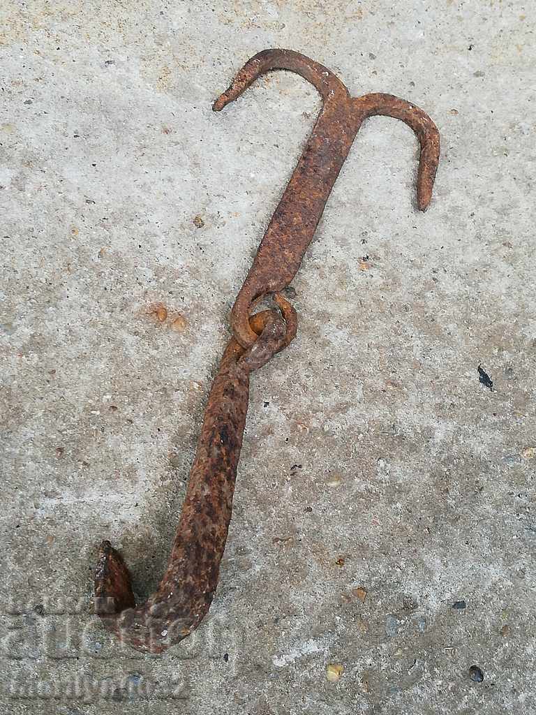 Γάντζος απόξεσης, γάντζος, σφυρήλατο σίδερο - 7 Γάντζος απόξεσης, γάντζος, σφυρήλατο σίδερο - 7