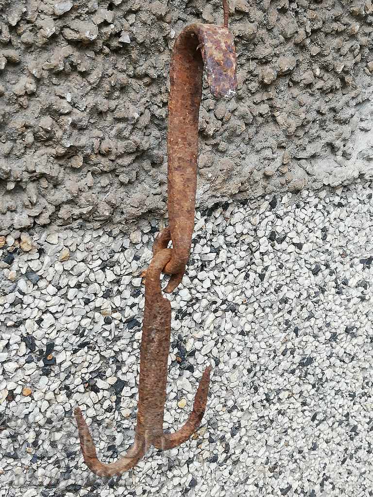 Γάντζος απόξεσης, γάντζος, σφυρήλατο σίδερο Γάντζος απόξεσης, γάντζος, σφυρήλατο σίδερο