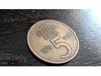 Монета - Германия - 5 марки | 1969г.