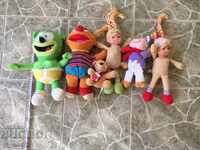 LOT OF DOGS, CHILDREN'S TOYS