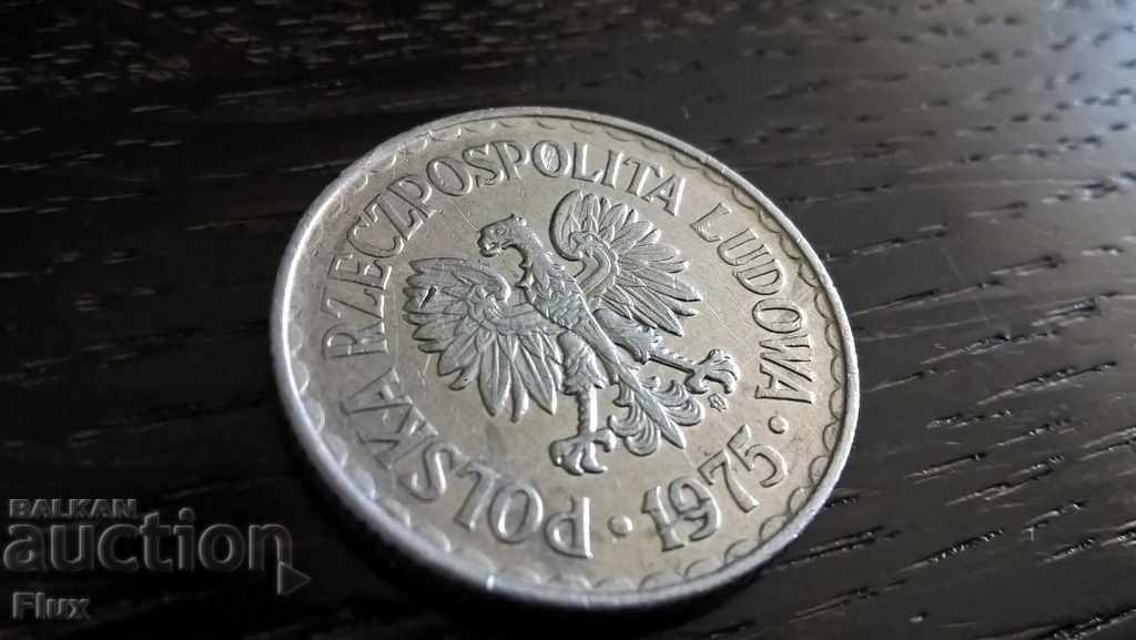 Moneta - Poland - 1 zlot. | 1975 with price 1.40 BGN | € 0.72 Moneta - Poland - 1 zlot. | 1975 with price 1.40 BGN | € 0.72