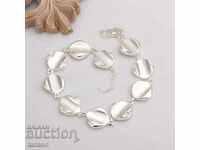 Brățară elegantă de damă, lanț pătrate