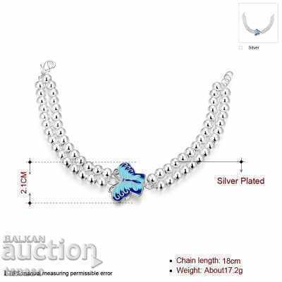 Stylish women's bracelet, butterfly with price € 9.00 | 17.60 BGN