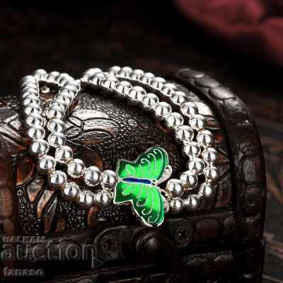 Stylish women's bracelet, butterfly