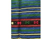 Sort -37/71 cm lana, lucrat manual.