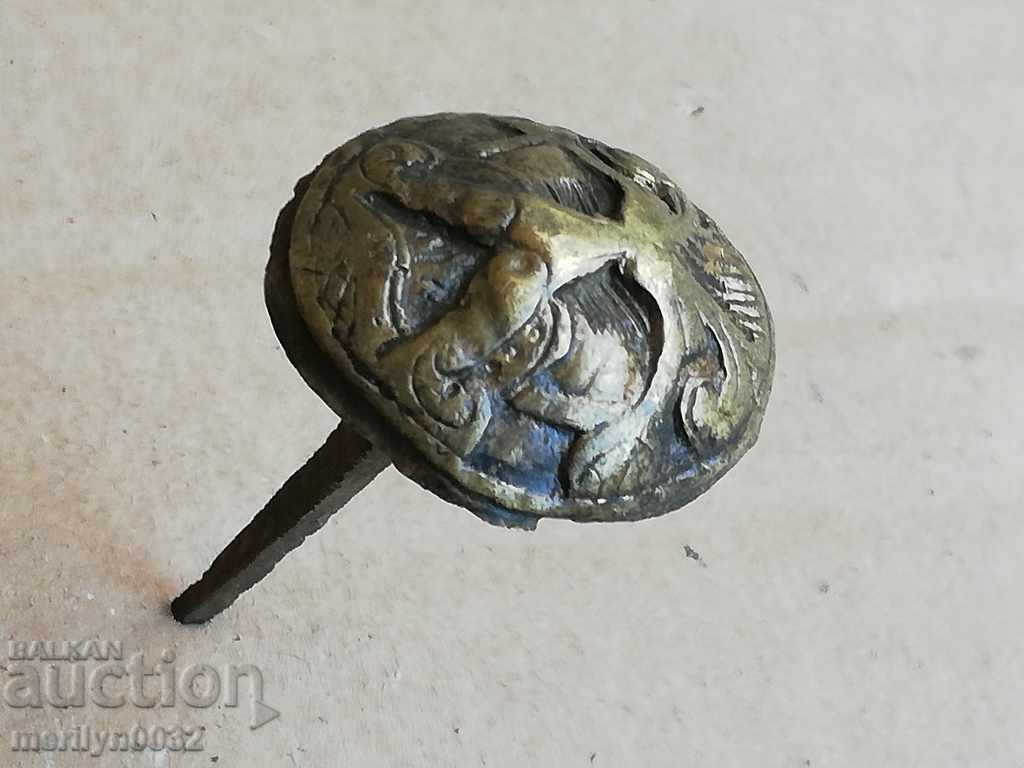 Auction Parts flintlock gun ball nail bronze bracelet Auction Parts flintlock gun ball nail bronze bracelet