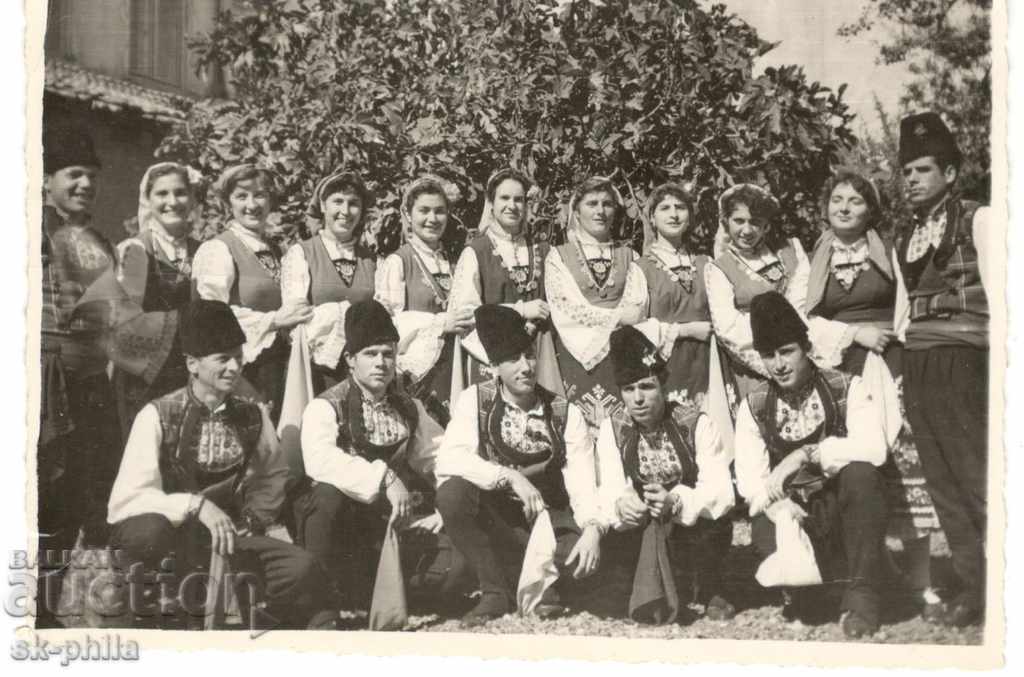 Old photo - Folk group