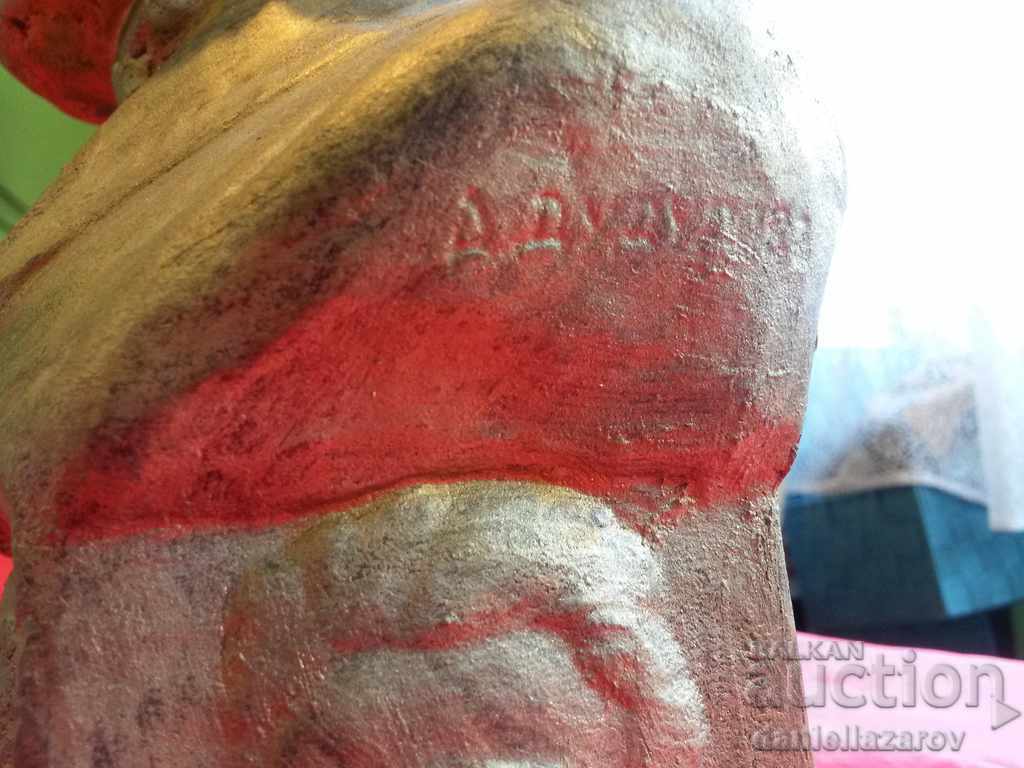 Bust HRISTO BOTEV by Prof. Atanas DUDULOV Kingdom of Bulgaria - 5 Bust HRISTO BOTEV by Prof. Atanas DUDULOV Kingdom of Bulgaria - 5