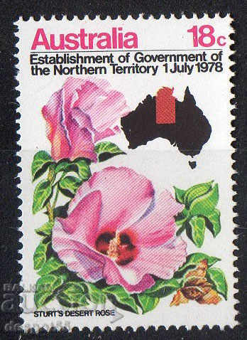 1978. Australia. Constituirea unui guvern din Sev. teritoriu