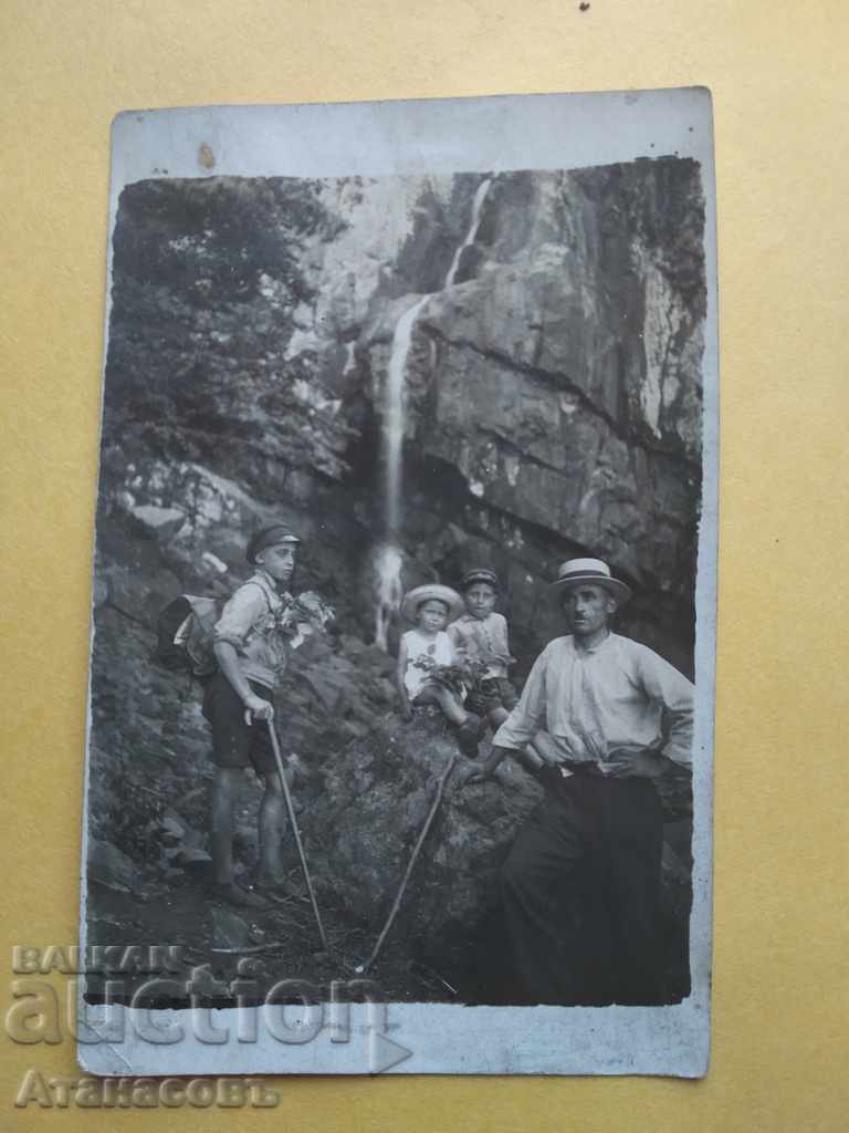 Стара снимка 1928 г. Боянски водопад