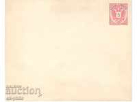 Postal envelope - Austria - Tax sign Coat of arms 5 coins