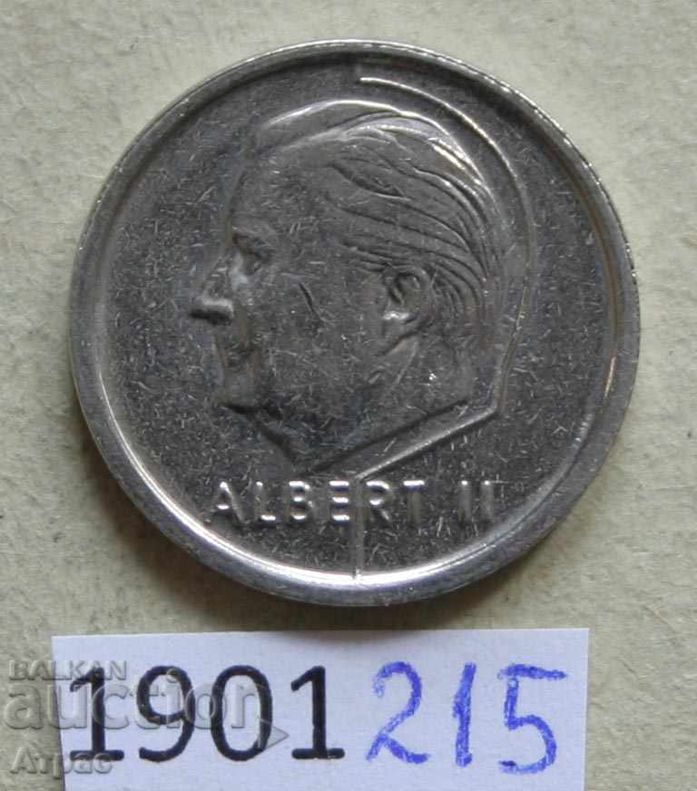 1 франк 1994  Белгия  -хол..легенда с цена € 0.26 | 0.51 лв.