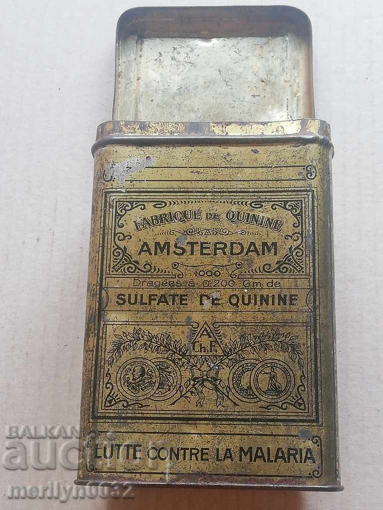 Medicina veche olandeză pentru chinină împotriva malariei