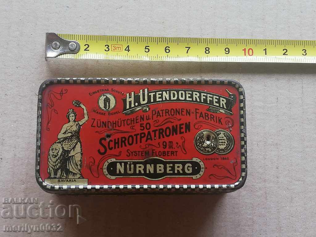 Old German box for flea cartridge 9mm with price 55.00 BGN | € 28.12 Old German box for flea cartridge 9mm with price 55.00 BGN | € 28.12