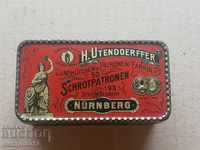 Old German box for flea cartridge 9mm