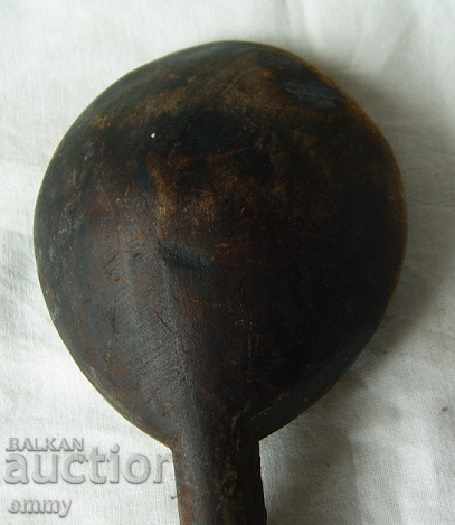 Old authentic wooden spoon ladle 31 cm - 5 Old authentic wooden spoon ladle 31 cm - 5