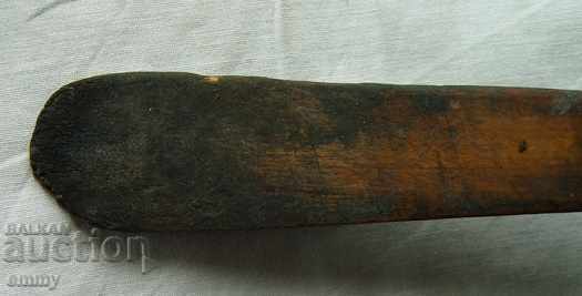 Old authentic wooden spoon ladle 31 cm - 6 Old authentic wooden spoon ladle 31 cm - 6
