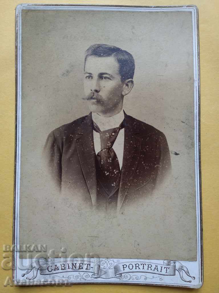 Φωτογραφία Φωτογραφικό χαρτόνι Atelier Y. Kokinos Bourgas 1893