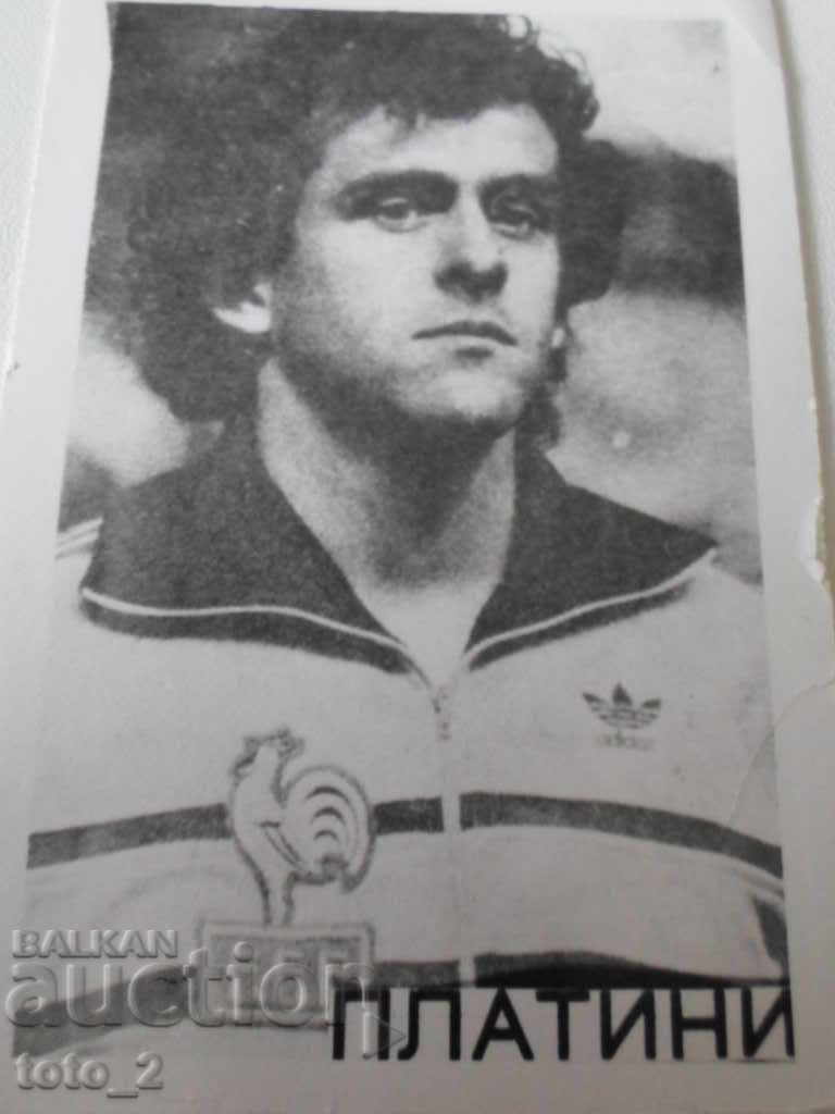 OLD PHOTO OF MICHELLE PLATINI