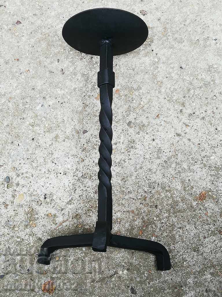 Sfeșnic vechi forjat, lumânare, sfeșnic din fier forjat - 5 Sfeșnic vechi forjat, lumânare, sfeșnic din fier forjat - 5