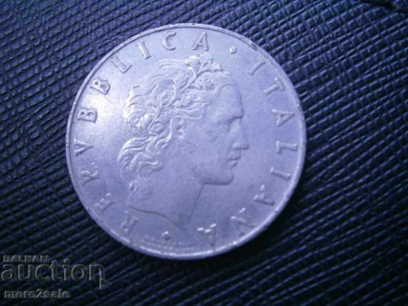 50 LEI 1959 YEAR - ITALY - THE COIN with price 3.50 BGN | € 1.79 50 LEI 1959 YEAR - ITALY - THE COIN with price 3.50 BGN | € 1.79