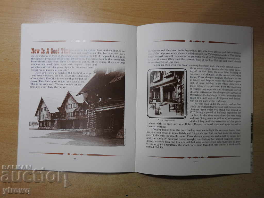 Auction The Inn at Old Faithful Auction The Inn at Old Faithful