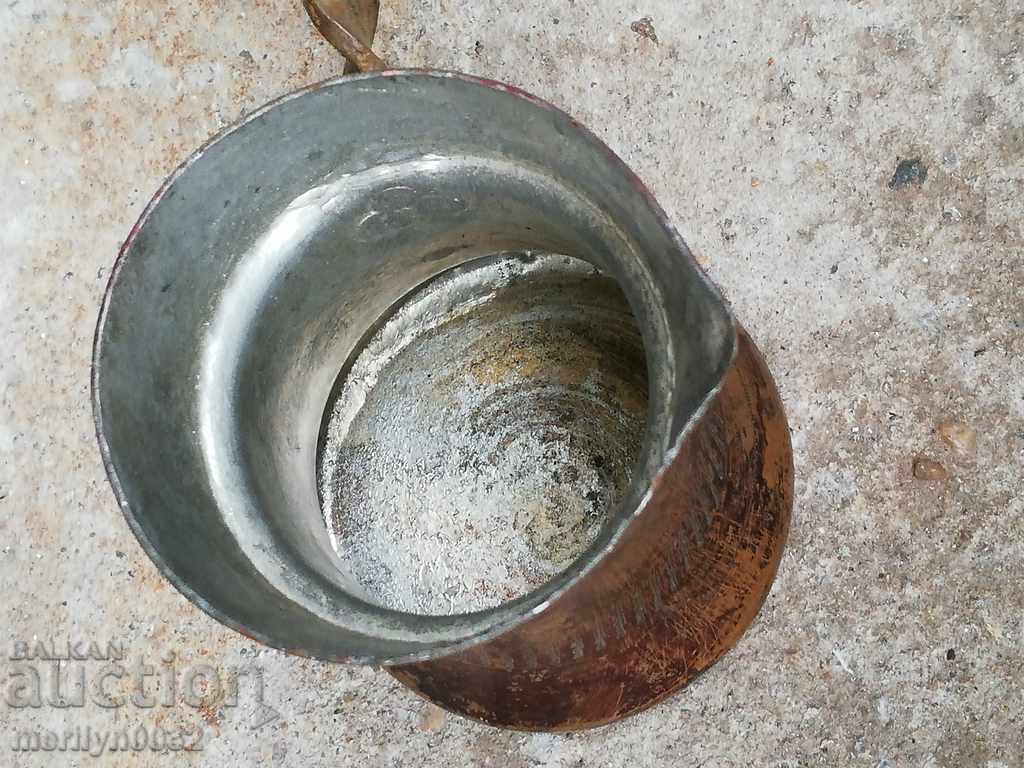 Copper sculpture, a bakery jersey, a copper pot cup - 6 Copper sculpture, a bakery jersey, a copper pot cup - 6