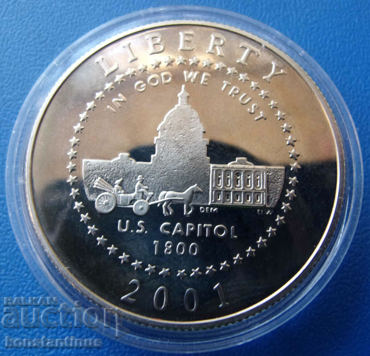 USA ½ Dollar 2001 UNC PROOF Rare