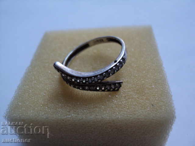 WOMEN'S SILVER RING with price 30.00 BGN | € 15.34