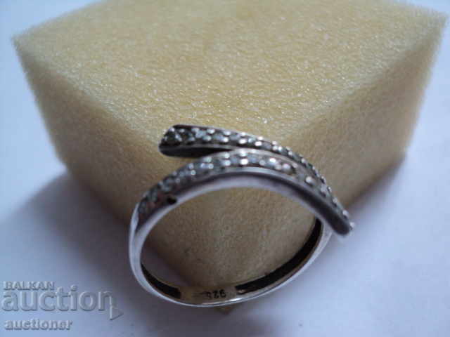 WOMEN'S SILVER RING - 5