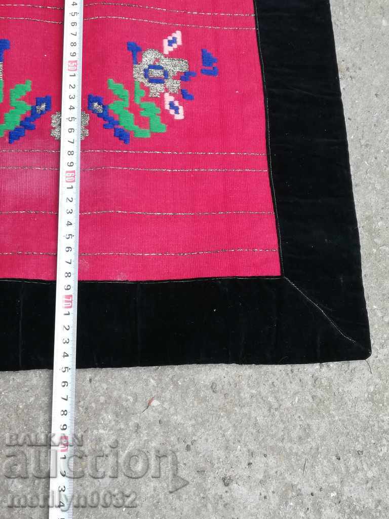 Auction Old woven embroidered apron, sarma costume, sukman Auction Old woven embroidered apron, sarma costume, sukman